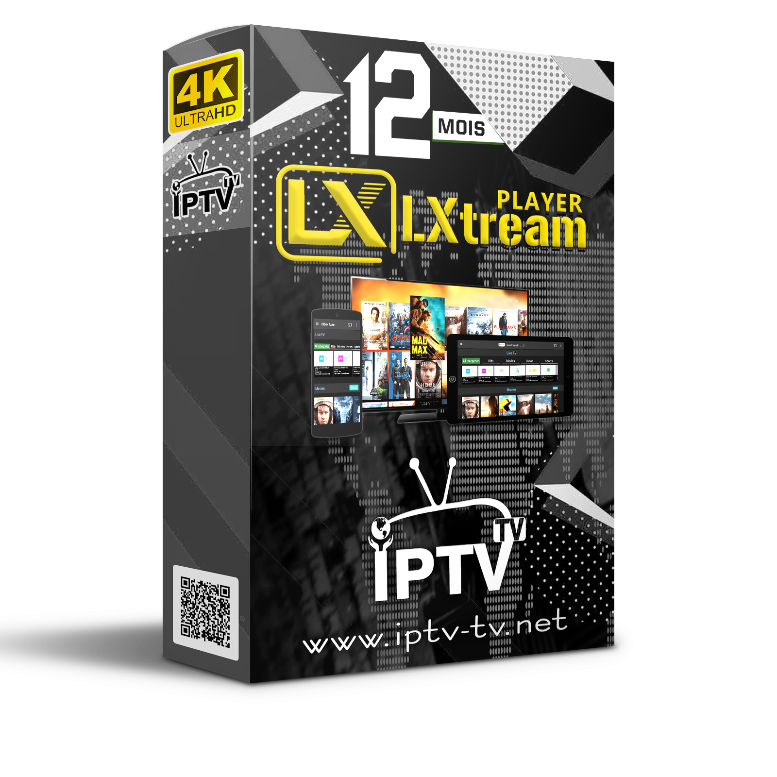 LXtream player IPTV